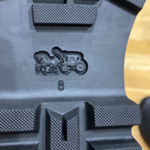 Coach Trooper Mid Top Womens leather Boots .$240 - Picture 9 of 10